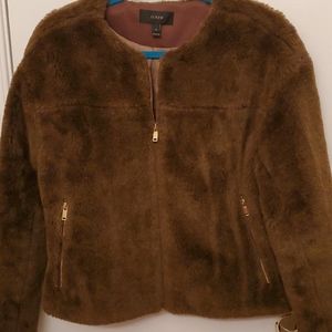J. Crew Faux Fur Teddy Jacket